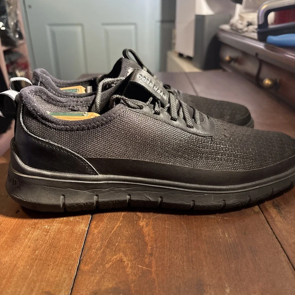 Cole Haan Black Sneakers - Picture 1 of 7